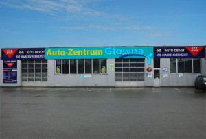 AutoZentrum-Glowna-Gebäude